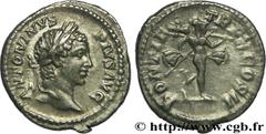CARACALLA (27/05/196-8/04/217) Marcus Aurelius Antoninus Co-empereur avec Septime Sévère (04/198-209) Denier 207 N° brm_161743 Date : 207 Nom de l'atelier : Rome Métal : argent Diamètre : 20,5mm Axe d