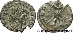 QUINTILLE (08-10 ou 11/270) Marcus Aurelius Claudius Quintillus Antoninien 270 N° brm_161982 Date : 270 Nom de l'atelier : Milan Métal : billon Diamètre : 17,5mm Axe des coins : 6h. Poids : 2,31g. Deg