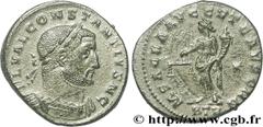 CONSTANCE Ier CHLORE (1/03/293-25/07/306) Flavius Valerius Constantius César (1/03/293-1/05/305) Follis ou nummus 300-301 N° brm_162010 Date : 300-301 Nom de l'atelier : Trèves Métal : cuivre Diamètre