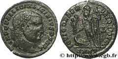 LICINIUS Ier (11/08/308-09/324) Valerius Licinianus Licinius Follis ou nummus 313 N° brm_162032 Date : 313 Nom de l'atelier : Héraclée Métal : cuivre Diamètre : 22,5mm Axe des coins : 5h. Poids : 3,08
