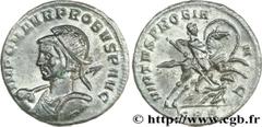 PROBUS (06-07/276-09/282) Marcus Aurelius Probus Aurelianus 277 N° brm_164880 Date : 277 Nom de l'atelier : Serdica Métal : billon Diamètre : 22,00mm Axe des coins : 12h. Poids : 3,67g.   Etat de cons