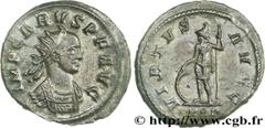 CARUS (09/282-07/283) Marcus Aurelius Carus Aurelianus 283 N° brm_164884 Date : 283 Nom de l'atelier : Rome Métal : billon Diamètre : 21,50mm Axe des coins : 12h. Poids : 4,05g.   Etat de conservation