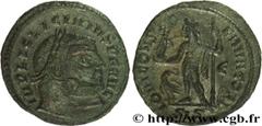 LICINIUS Ier (11/08/308-09/324) Valerius Licinianus Licinius Follis ou nummus 313 N° brm_165080 Date : 313 Nom de l'atelier : Siscia Métal : cuivre Diamètre : 21,5mm Axe des coins : 12h. Poids : 3,39g
