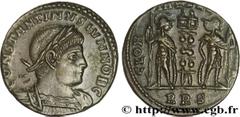 CONSTANTIN II (1/03/317-04/340) Flavius Claudius Julius Constantinus César (1/03/317-9/09/337) Centenionalis ou nummus 333-335 N° brm_165656 Date : 333-335 Nom de l'atelier : Rome Métal : bronze Diamè