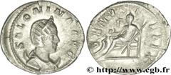 SALONINE (+268) Cornelia Salonina Femme de Gallien, mère de Valérien II et de Salonin - Augusta (253-268) Antoninien 257-258 N° brm_166402 Date : 257-258 Nom de l'atelier : Trèves Métal : billon Diamè