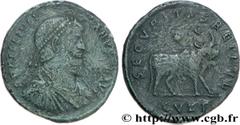 JULIEN II LE PHILOSOPHE (6/11/355-26/06/363) Flavius Claudius Julianus Auguste (02/360-26/06/363) Double maiorina, (GB, ئ 1) 362-363 N° brm_166715 Date : 362-363 Nom de l'atelier : Cyzique Métal : cui