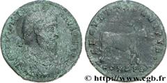 JULIEN II LE PHILOSOPHE (6/11/355-26/06/363) Flavius Claudius Julianus Auguste (02/360-26/06/363) Double maiorina, (GB, ئ 1) 362-363 N° brm_166729 Date : 362-363 Nom de l'atelier : Constantinople Méta