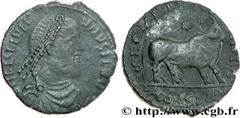 JULIEN II LE PHILOSOPHE (6/11/355-26/06/363) Flavius Claudius Julianus Auguste (02/360-26/06/363) Double maiorina, (GB, ئ 1) 362-363 N° brm_166731 Date : 362-363 Nom de l'atelier : Constantinople Méta