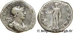 TRAJAN (27/10/97-8/08/117) Marcus Ulpius Traianus Auguste (25/01/98-8/08/117) Denier 116 N° brm_166861 Date : 116 Nom de l'atelier : Rome Métal : argent Diamètre : 19,00mm Axe des coins : 6h. Poids : 