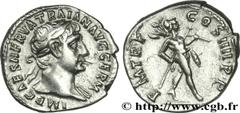 TRAJAN (27/10/97-8/08/117) Marcus Ulpius Traianus Auguste (25/01/98-8/08/117) Denier 102 N° brm_168433 Date : 102 Nom de l'atelier : Rome Métal : argent Diamètre : 18mm Axe des coins : 6h. Poids : 3,3