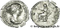 FAUSTINE JEUNE (+175) Annia Galeria Faustina Augusta (146-175) Denier 154-156 N° brm_168483 Date : 154-156 Nom de l'atelier : Rome Métal : argent Diamètre : 19mm Axe des coins : 6h. Poids : 2,84g. Deg