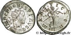 PROBUS (06-07/276-09/282) Marcus Aurelius Probus Aurelianus 277 N° brm_168598 Date : 277 Nom de l'atelier : Lyon Métal : billon Diamètre : 23,5mm Axe des coins : 6h. Poids : 4,05g. Etat de conservatio