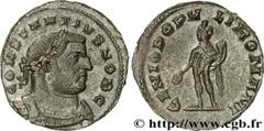 CONSTANCE Ier CHLORE (1/03/293-25/07/306) Flavius Valerius Constantius César (1/03/293-1/05/305) Follis ou nummus 300 N° brm_168649 Date : 300 Nom de l'atelier : Londres Métal : cuivre Diamètre : 27,5