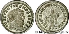 CONSTANCE Ier CHLORE (1/03/293-25/07/306) Flavius Valerius Constantius César (1/03/293-1/05/305) Follis ou nummus 300-303 N° brm_168652 Date : 300-303 Nom de l'atelier : Ticinum Métal : cuivre Diamètr