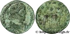 JULIEN II LE PHILOSOPHE (6/11/355-26/06/363) Flavius Claudius Julianus Auguste (02/360-26/06/363) Double maiorina, (GB, ئ 1) 363 N° brm_168698 Date : 363 Nom de l'atelier : Thessalonique Métal : cuivr