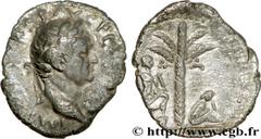 VESPASIEN (1/07/69-24/06/79) Titus Flavius Sabinus Vespasianus Denier 72 N° brm_168936 Date : 72 Nom de l'atelier : Antioche Métal : argent Diamètre : 18,5mm Axe des coins : 6h. Poids : 2,95g. Degré d