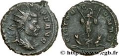 CLAUDE II LE GOTHIQUE (09/268-06-08/270) Marcus Aurelius Claudius Antoninien 269 N° brm_169068 Date : 269 Nom de l'atelier : Cyzique Métal : billon Diamètre : 19mm Axe des coins : 7h. Poids : 4,35g. D