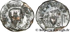 MAXIME CESAR (+238) Caius Iulius Verus Maximus César (236-238) Denier 236 N° brm_170334 Date : 236 Nom de l'atelier : Rome Métal : argent Diamètre : 18,5mm Axe des coins : 6h. Poids : 2,60g. Degré de 