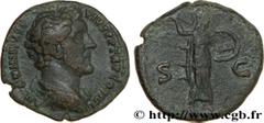 ANTONIN LE PIEUX (25/02/138-7/03/161) Titus Aurelius Fulvus Boionius Arrius Antoninus Auguste (10/07/138-7/03/161) As 146 N° brm_170487 Date : 146 Nom de l'atelier : Rome Métal : cuivre Diamètre : 25,