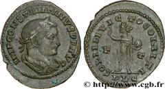 CONSTANTIN Ier LE GRAND (25/07/306-22/05/337) Flavius Valerius Constantinus Auguste (25/12/307-22/05/337) Follis ou nummus 310-311 N° brm_170827 Date : 310-311 Nom de l'atelier : Lyon Métal : cuivre D
