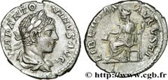 ELAGABAL (16/05/218-12/03/222) Marcus Aurelius Antoninus Denier 219 N° brm_172722 Date : 219 Nom de l'atelier : Rome Métal : argent Diamètre : 18mm Axe des coins : 6h. Poids : 2,74g. Degré de rareté :