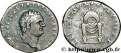 TITUS (1/07/69-13/09/81) Titus Flavius Vespasianus Auguste (24/06/79-13/09/81) Denier 80 N° brm_172837 Date : 80 Nom de l'atelier : Rome Métal : argent Diamètre : 16,5mm Axe des coins : 6h. Poids : 2,