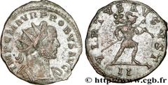 PROBUS (06-07/276-09/282) Marcus Aurelius Probus Aurelianus 276 N° brm_172892 Date : 276 Nom de l'atelier : Lyon Métal : billon Diamètre : 21,5mm Axe des coins : 6h. Poids : 3,94g. Degré de rareté : R