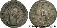 PROBUS (06-07/276-09/282) Marcus Aurelius Probus Aurelianus 276 N° brm_173108 Date : 276 Nom de l'atelier : Lyon Métal : billon Diamètre : 22mm Axe des coins : 12h. Poids : 3,35g.   Etat de conservati