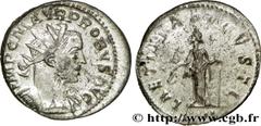 PROBUS (06-07/276-09/282) Marcus Aurelius Probus Aurelianus 276 N° brm_173111 Date : 276 Nom de l'atelier : Lyon Métal : billon Diamètre : 22mm Axe des coins : 7h. Poids : 3,92g.   Etat de conservatio