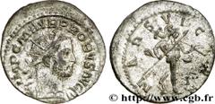 PROBUS (06-07/276-09/282) Marcus Aurelius Probus Aurelianus 277 N° brm_173129 Date : 277 Nom de l'atelier : Lyon Métal : billon Diamètre : 22,5mm Axe des coins : 12h. Poids : 3,58g. Degré de rareté : 