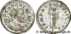 PROBUS (06-07/276-09/282) Marcus Aurelius Probus Aurelianus 277 N° brm_173136 Date : 277 Nom de l'atelier : Lyon Métal : billon Diamètre : 22,5mm Axe des coins : 6h. Poids : 4,10g.   Etat de conservat