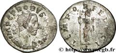 PROBUS (06-07/276-09/282) Marcus Aurelius Probus Aurelianus 277 N° brm_173138 Date : 277 Nom de l'atelier : Lyon Métal : billon Diamètre : 23mm Axe des coins : 6h. Poids : 4,12g.   Etat de conservatio