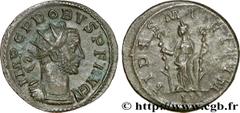 PROBUS (06-07/276-09/282) Marcus Aurelius Probus Aurelianus 277 N° brm_173152 Date : 277 Nom de l'atelier : Lyon Métal : billon Diamètre : 22mm Axe des coins : 12h. Poids : 3,83g.   Etat de conservati