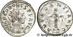 PROBUS (06-07/276-09/282) Marcus Aurelius Probus Aurelianus 277 N° brm_173159 Date : 277 Nom de l'atelier : Lyon Métal : billon Diamètre : 23,5mm Axe des coins : 7h. Poids : 3,30g.   Etat de conservat
