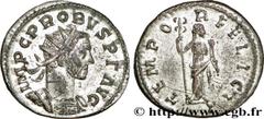 PROBUS (06-07/276-09/282) Marcus Aurelius Probus Aurelianus 278-279 N° brm_173177 Date : 278-279 Nom de l'atelier : Lyon Métal : billon Diamètre : 21mm Axe des coins : 12h. Poids : 3,74g.   Etat de co