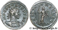 PROBUS (06-07/276-09/282) Marcus Aurelius Probus Aurelianus 278-279 N° brm_173182 Date : 278-279 Nom de l'atelier : Lyon Métal : billon Diamètre : 23,5mm Axe des coins : 6h. Poids : 2,86g. Etat de con