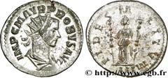 PROBUS (06-07/276-09/282) Marcus Aurelius Probus Aurelianus 278-279 N° brm_173222 Date : 278-279 Nom de l'atelier : Lyon Métal : billon Diamètre : 22,5mm Axe des coins : 6h. Poids : 3,76g. Degré de ra