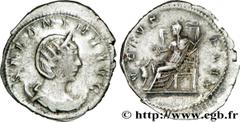 SALONINE (+268) Cornelia Salonina Femme de Gallien, mère de Valérien II et de Salonin - Augusta (253-268) Antoninien 257-258 N° brm_173229 Date : 257-258 Nom de l'atelier : Trèves Métal : billon Diamè