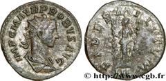 PROBUS (06-07/276-09/282) Marcus Aurelius Probus Aurelianus 278-279 N° brm_173231 Date : 278-279 Nom de l'atelier : Lyon Métal : billon Diamètre : 23mm Axe des coins : 6h. Poids : 3,98g. Degré de rare