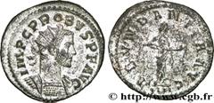 PROBUS (06-07/276-09/282) Marcus Aurelius Probus Aurelianus 278-279 N° brm_173262 Date : 278-279 Nom de l'atelier : Lyon Métal : billon Diamètre : 23,5mm Axe des coins : 12h. Poids : 3,65g. Degré de r