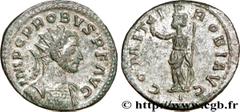 PROBUS (06-07/276-09/282) Marcus Aurelius Probus Aurelianus 281 N° brm_173266 Date : 281 Nom de l'atelier : Lyon Métal : billon Diamètre : 22mm Axe des coins : 6h. Poids : 4,48g.   Etat de conservatio