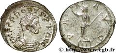 PROBUS (06-07/276-09/282) Marcus Aurelius Probus Aurelianus 281 N° brm_173326 Date : 281 Nom de l'atelier : Lyon Métal : billon Diamètre : 22,5mm Axe des coins : 6h. Poids : 3,68g.   Etat de conservat