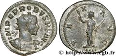 PROBUS (06-07/276-09/282) Marcus Aurelius Probus Aurelianus 281 N° brm_173331 Date : 281 Nom de l'atelier : Lyon Métal : billon Diamètre : 22,5mm Axe des coins : 1h. Poids : 3,86g. Degré de rareté : R