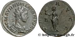 NUMERIEN (12/282-11/284) Marcus Aurelius Numerianus Auguste (03/283-11/284) Aurelianus 283-284 N° brm_173438 Date : 283-284 Nom de l'atelier : Lyon Métal : billon Diamètre : 21,5mm Axe des coins : 12h