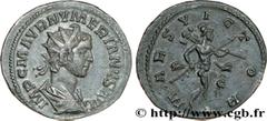 NUMERIEN (12/282-11/284) Marcus Aurelius Numerianus Auguste (03/283-11/284) Aurelianus 283-284 N° brm_173490 Date : 283-284 Nom de l'atelier : Lyon Métal : billon Diamètre : 21,5mm Axe des coins : 1h.