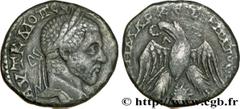MACRIN (11/04/217-8/06/218) Marcus Opellius Macrinus Tétradrachme syro-phénicien 217 - 218 N° brm_173695 Date : 217 - 218 Nom de l'atelier : Emèse Métal : billon Diamètre : 22mm Axe des coins : 6h. Po