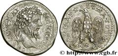 SEPTIME SEVERE (13/04/193-4/02/211) Lucius Septimius Severus Tétradrachme syro-phénicien 205 - 207 N° brm_173727 Date : 205 - 207 Nom de l'atelier : Laodicée Métal : billon Diamètre : 26mm Axe des coi
