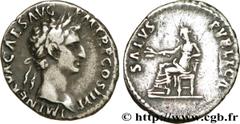 NERVA (18/09/96-25/01/98) Marcus Cocceius Nerva Denier 96 N° brm_174310 Date : 96 Nom de l'atelier : Rome Métal : argent Diamètre : 18,5mm Axe des coins : 6h. Poids : 3,05g. Degré de rareté : R2   Eta