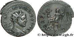 DIOCLETIEN (20/11/284-1/05/305) Caius Aurelius Valerius Diocletianus Auguste (20/11/284-1/05/305) Aurelianus 293 N° brm_174348 Date : 293 Nom de l'atelier : Lyon Métal : billon Diamètre : 23,5mm Axe d