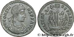 CONSTANS (25/12/335-18/01/350) Flavius Julius Constans Auguste (9/09/337-18/01-350) Maiorina 348-350 N° brm_174984 Date : 348-350 Nom de l'atelier : Siscia Métal : cuivre Diamètre : 23,5mm Axe des coi